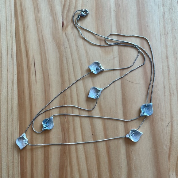 Silver necklace - Picture 2 of 4